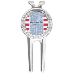 Labor Day Golf Divot Tool & Ball Marker (Personalized)