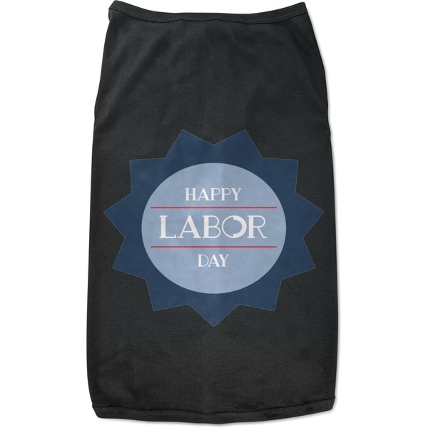 Custom Labor Day Black Pet Shirt