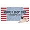 Labor Day Dog Towel (Personalized)