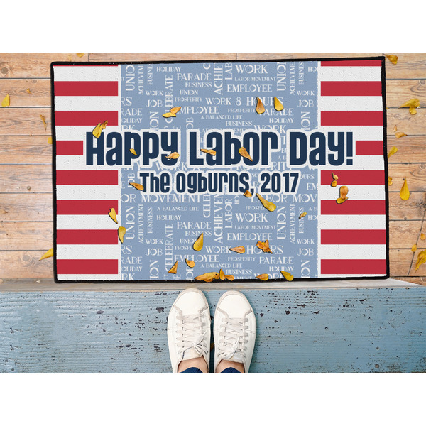 Labor Day Door Mat - LIFESTYLE (Med)