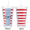 Labor Day Double Wall Tumbler with Straw - Approval
