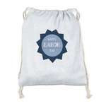Labor Day Drawstring Backpack - Sweatshirt Fleece - Double Sided (Personalized)