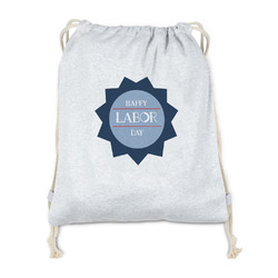 Labor Day Drawstring Backpack - Sweatshirt Fleece (Personalized)