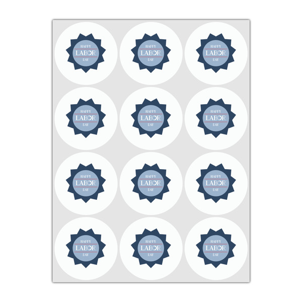 Labor Day Drink Topper - Small - Set of 12