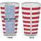 Labor Day Pint Glass - Full Color - Front & Back Views