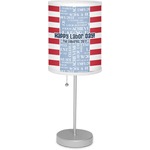 Labor Day 7" Drum Lamp with Shade Polyester (Personalized)