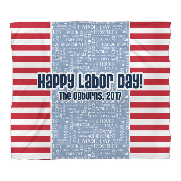 Labor Day Duvet Cover - King - Front
