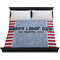 Labor Day Duvet Cover - King - On Bed - No Prop