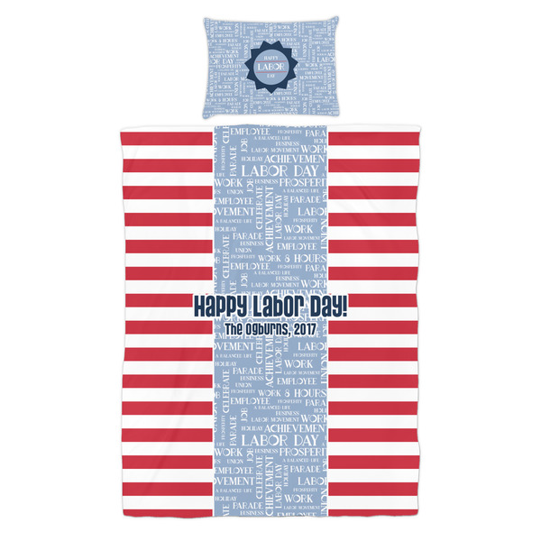 Labor Day Duvet Cover Set - Twin - Alt Approval