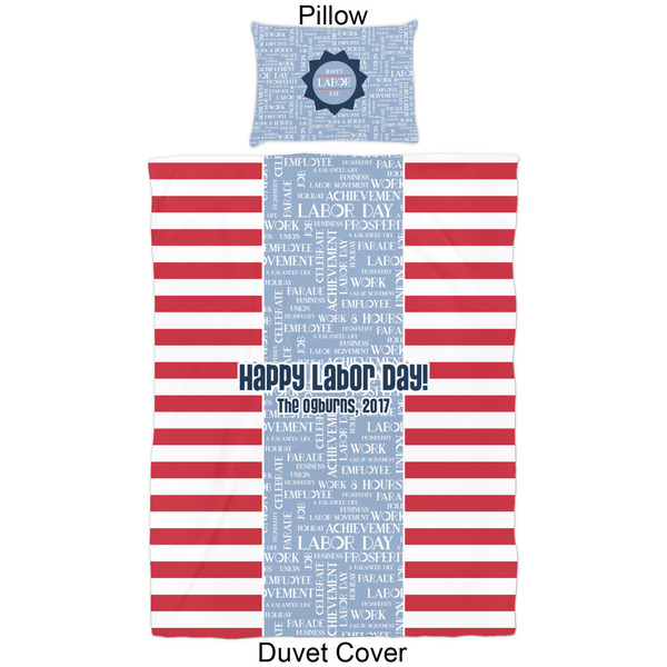 Labor Day Duvet Cover Set - Twin - Approval