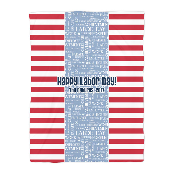Labor Day Duvet Cover - Twin - Front