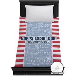 Labor Day Duvet Cover - Twin XL (Personalized)