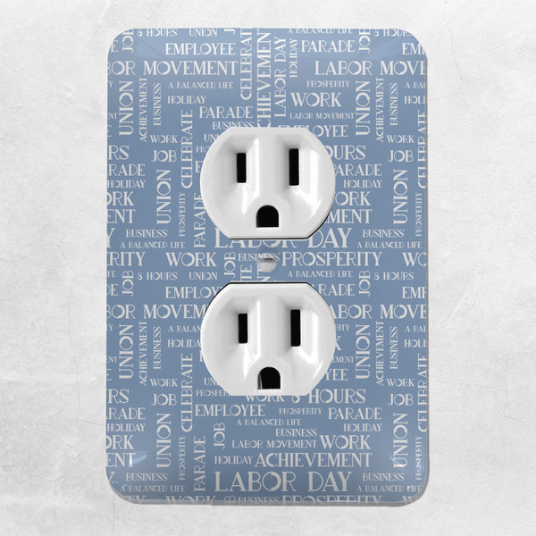 Labor Day Electric Outlet Plate - LIFESTYLE