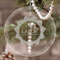 Labor Day Engraved Glass Ornaments - Round-Main Parent