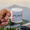 Labor Day Espresso Cup - 3oz LIFESTYLE (new hand)