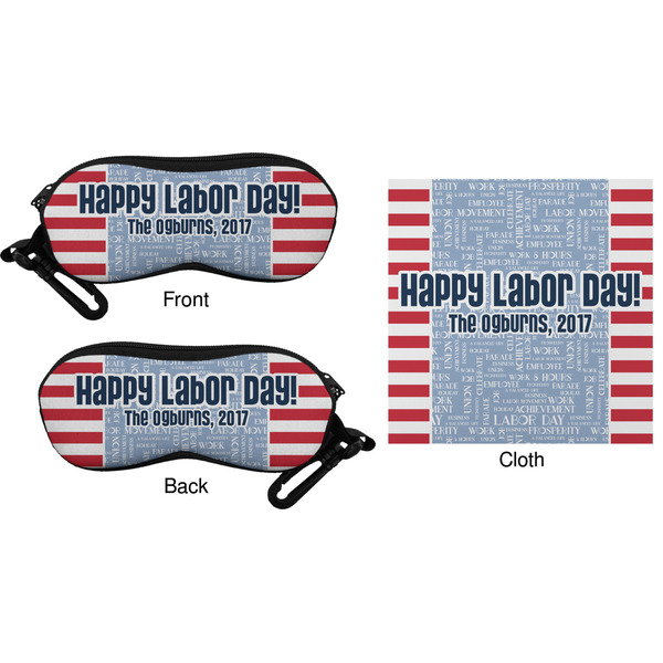 Labor Day Eyeglass Case & Cloth (Approval)