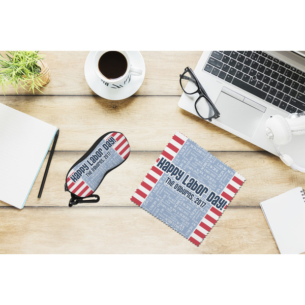 Labor Day Eyeglass Case and Cloth Set - LIFESTYLE