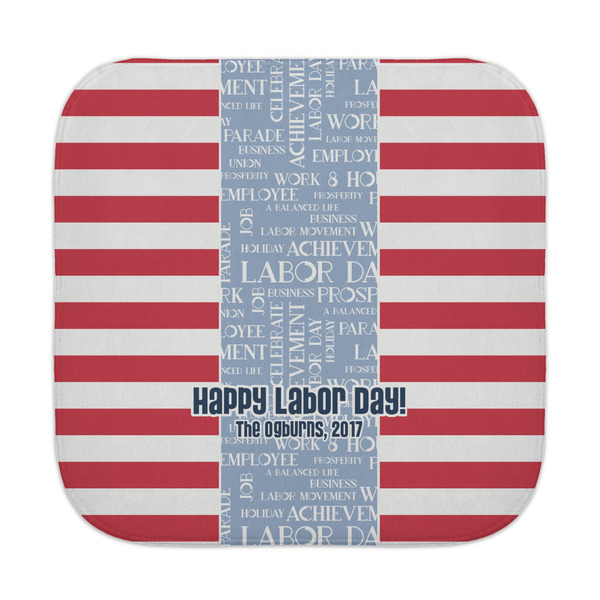 Custom Labor Day Face Towel (Personalized)