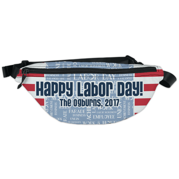 Custom Labor Day Fanny Pack - Classic Style (Personalized)
