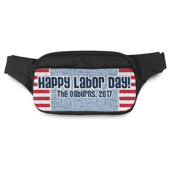 Custom Labor Day Fanny Pack - Modern Style (Personalized)