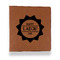 Labor Day Leather Binder - 1" - Rawhide - Front View
