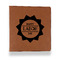 Labor Day Leather Binder - 1" - Rawhide (Personalized)