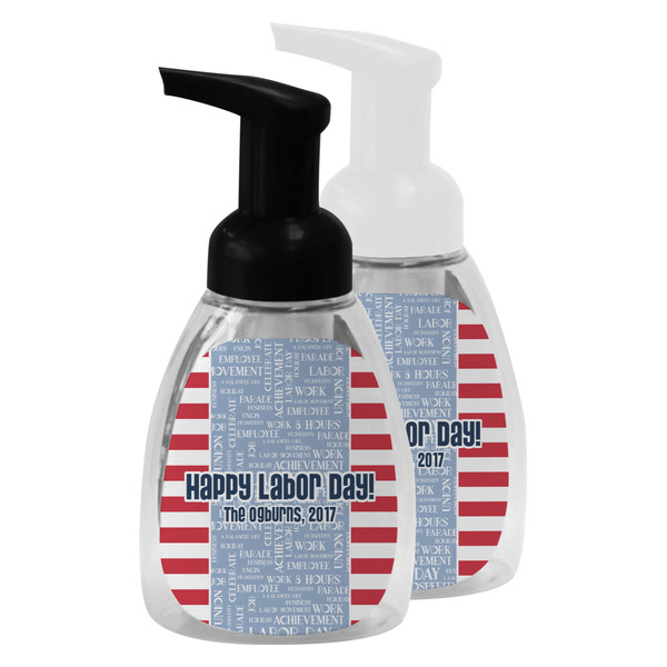 Labor Day Foam Soap Bottles - Main