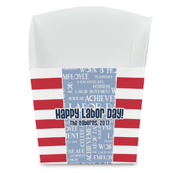 Labor Day French Fry Favor Boxes (Personalized)