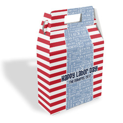 Labor Day Gable Favor Box (Personalized)