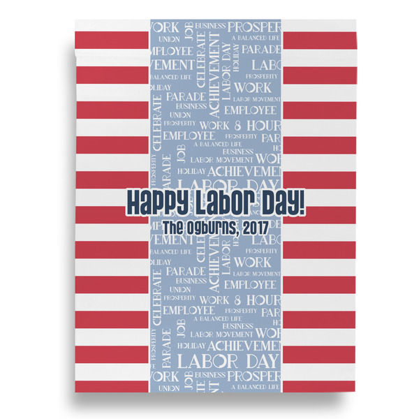 Labor Day Garden Flags - Large - Single Sided - FRONT