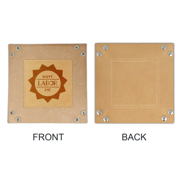 Labor Day Genuine Leather Valet Trays - APPROVAL