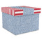 Labor Day Gift Boxes with Lid - Canvas Wrapped - X-Large - Front/Main