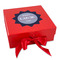 Labor Day Gift Boxes with Magnetic Lid - Red - Front