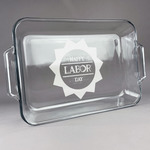 Labor Day Glass Baking and Cake Dish