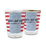 Labor Day Glass Shot Glass - 1.5 oz (Personalized)