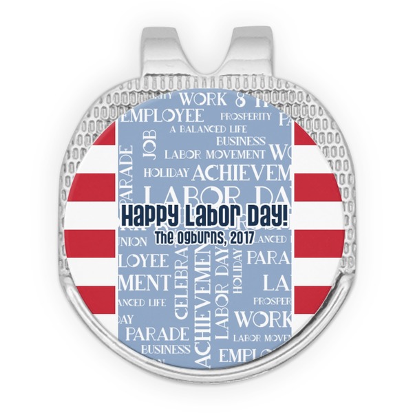 Labor Day Golf Ball Hat Marker Hat Clip