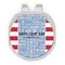 Labor Day Golf Ball Marker - Hat Clip - Silver
