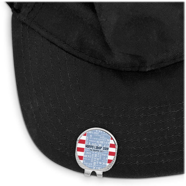 Labor Day Golf Ball Marker Hat Clip - Main