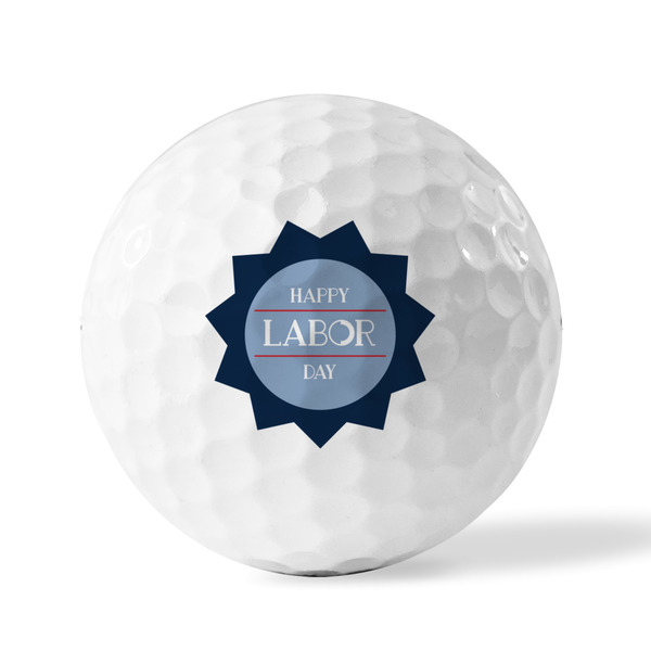 Labor Day Golf Balls - Generic - Set of 12 - FRONT