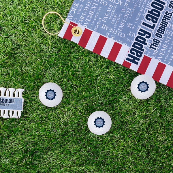 Labor Day Golf Balls - Generic - Set of 3 - LIFESTYLE