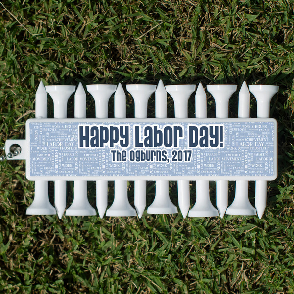 Custom Labor Day Golf Tees & Ball Markers Set (Personalized)