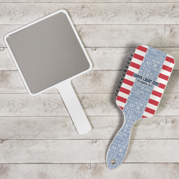 Labor Day Hair Brush - In Context