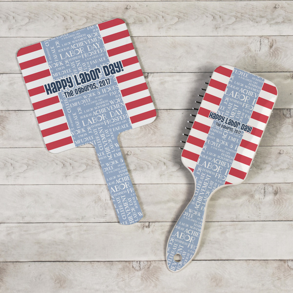 Labor Day Hand Mirrors - In Context