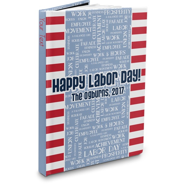 Custom Labor Day Hardbound Journal - 5.75" x 8" (Personalized)