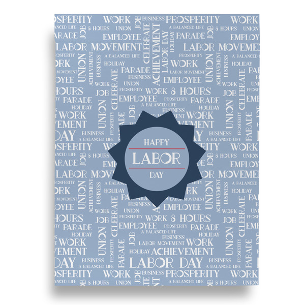 Labor Day House Flags - Double Sided - BACK