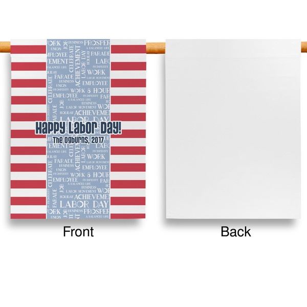 Labor Day House Flags - Single Sided - APPROVAL