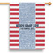 Labor Day 28" House Flag (Personalized)