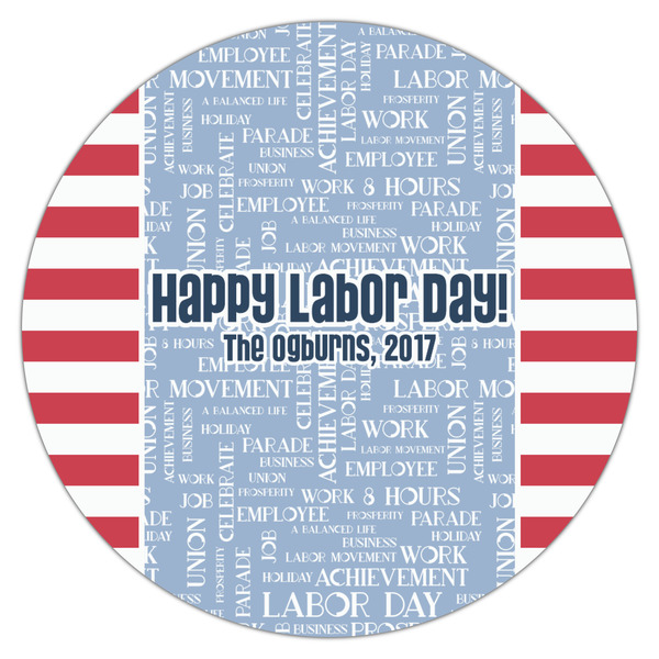 Labor Day Icing Circle - Large - Single