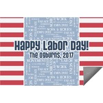 Labor Day Indoor / Outdoor Rug - 8'x10' (Personalized)