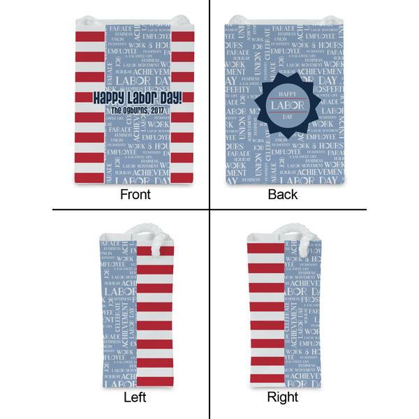 Labor Day Jewelry Gift Bag - Gloss - Approval